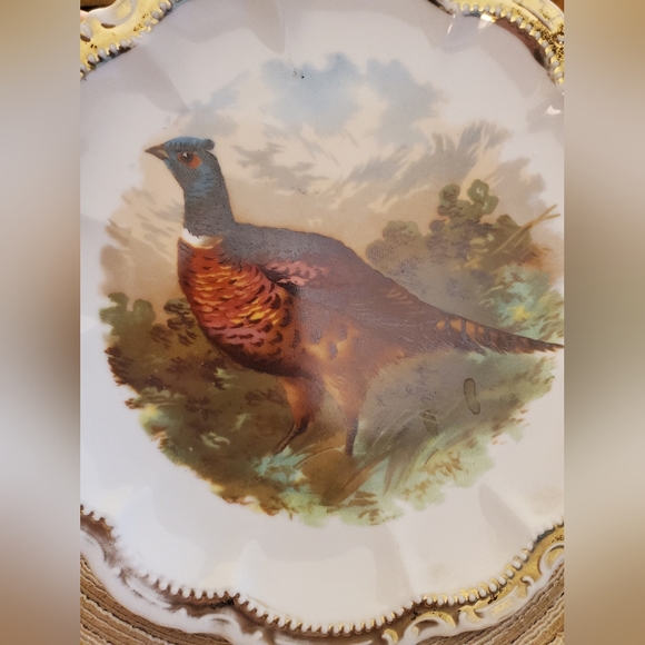 Bavarian Vintage Decorative plate , early 1900s - Picture 2 of 12
